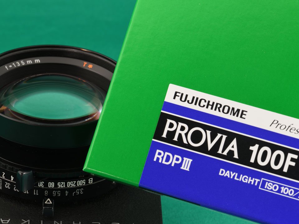 フジフイルム カラーリバーサルフィルム PROVIA100F 4X5 新品