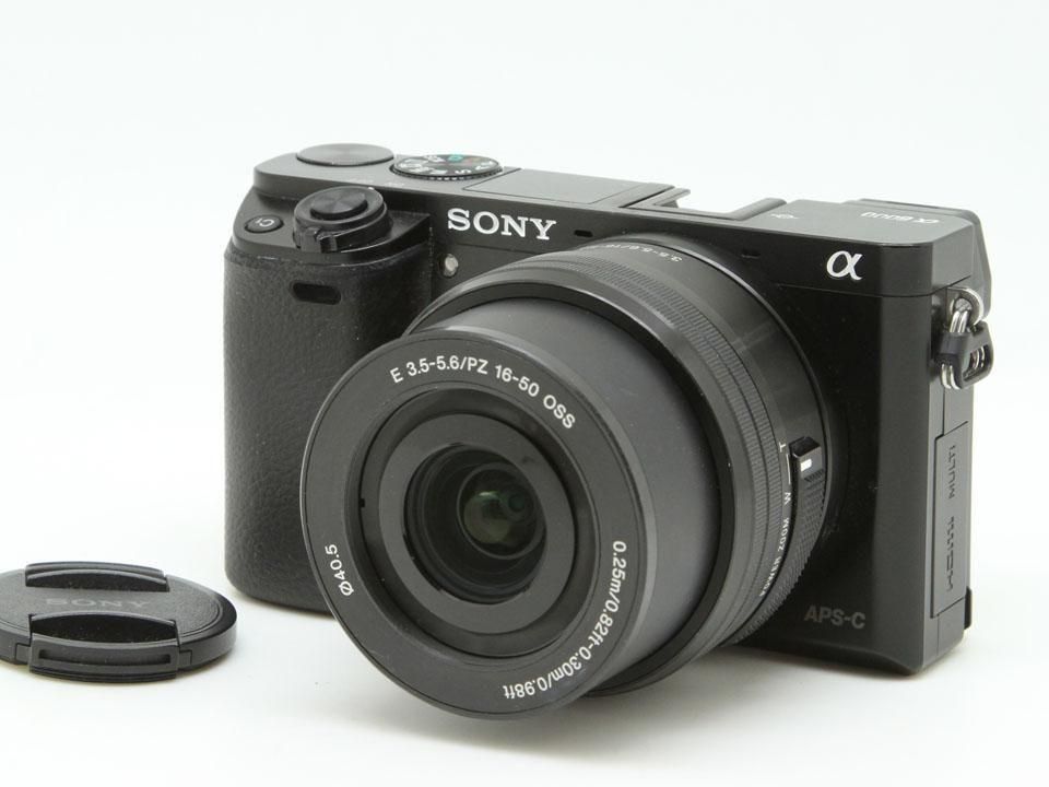 ソニー α6000 ブラック E16-50/3.5-5.6 OSS PZ付 (A4757)