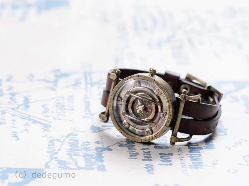 機界旅行ー2 手作り腕時計/クオーツ時計 - dedegumo online shop （デデグモ）京都発手作り時計とアクセサリーのお店