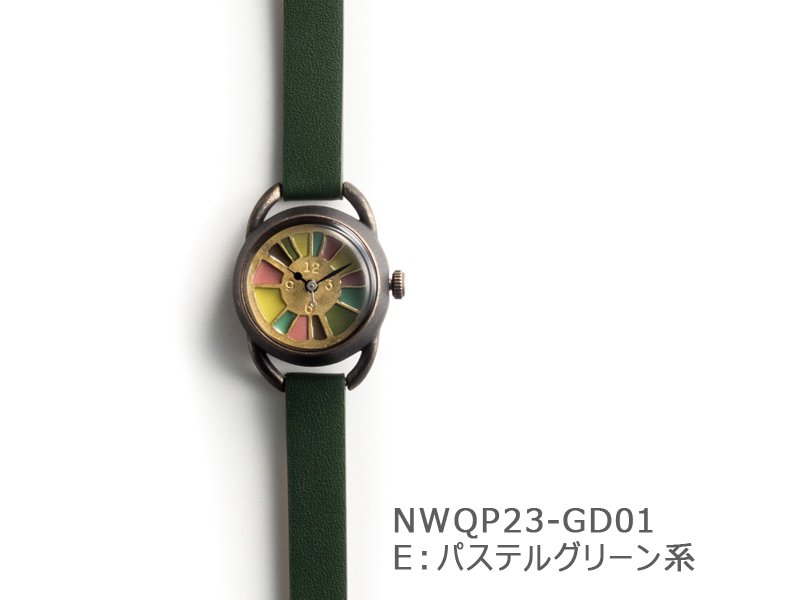 デデグモ 宇治抹茶色 腕時計 グリーン カーキ 時計 ヴィンテージ 