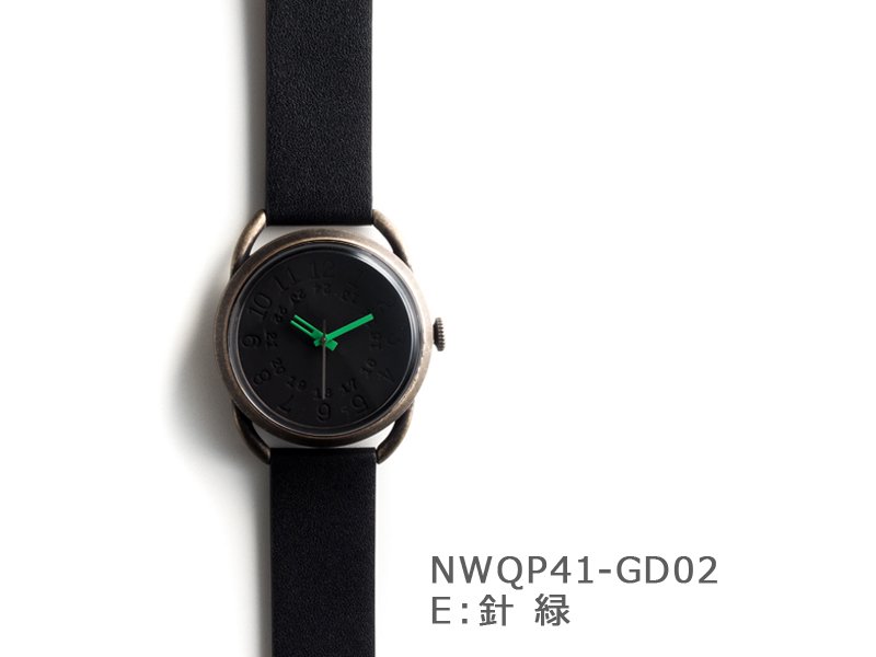 E針 緑 イントロnwqp41 Gd02 クオーツ時計 Dedegumo Online Shop デデグモ 京都発手作り時計とアクセサリーのお店