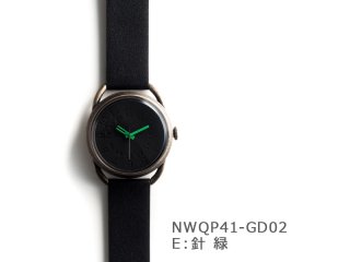 【E針 緑】イントロNWQP41-GD02 クオーツ時計