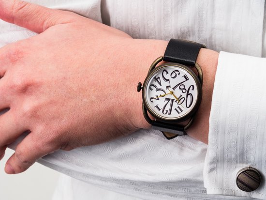 【文字盤あお】イントロ機械式 NWMP33HA-GD01 手巻き&自動機械式時計 - dedegumo online shop  （デデグモ）京都発手作り時計とアクセサリーのお店