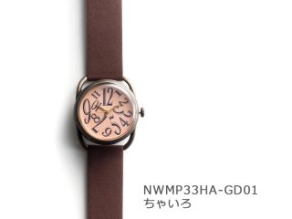 文字盤しろ】イントロ機械式 NWMP33HA-GD01 手巻き&自動機械式時計