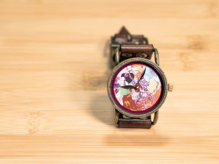 彩色舞妓／さくらん（DEDEGUMOセレクトクリエイターズ）手作り腕時計/クオーツ時計
