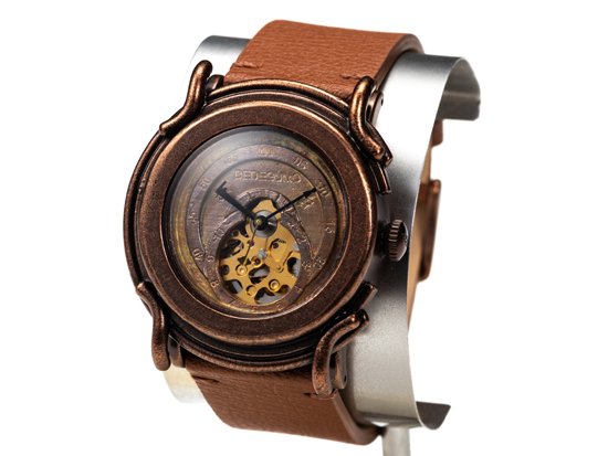 DEDEGUMO 機械式腕時計 宇宙羅針盤 ゴールド腕時計