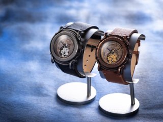 宇宙羅針盤（ゴールド）　手作り腕時計/手巻き&自動機械式時計