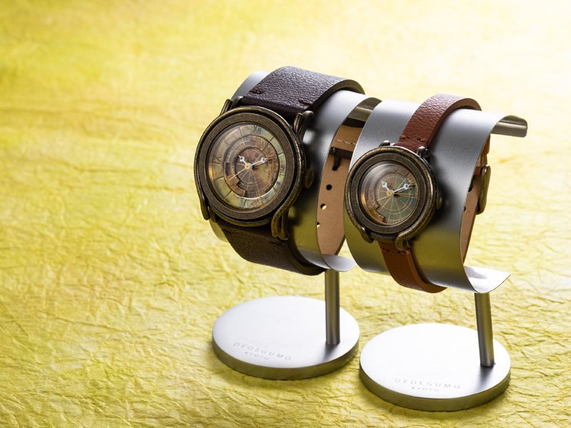黄銅斗景5 S　手作り腕時計/クオーツ時計 - dedegumo online shop （デデグモ）京都発手作り時計とアクセサリーのお店