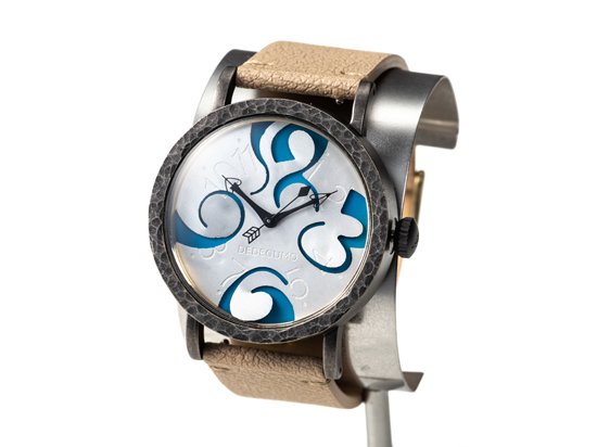 イマジネーション（ブルー） 手作り腕時計/クオーツ時計 - dedegumo ...