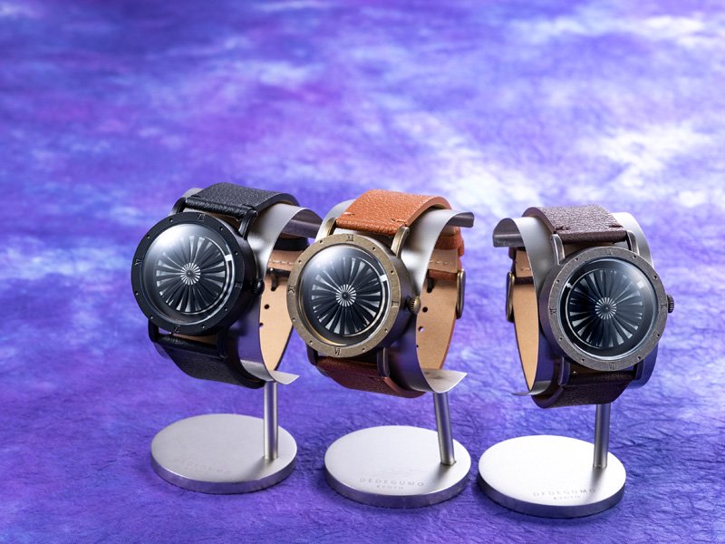 キネティックアートウォッチNo.2（シルバー）　手作り腕時計/手巻き&自動機械式時計 - dedegumo online shop  （デデグモ）京都発手作り時計とアクセサリーのお店