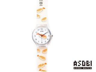 ASOBI WATCH No.1（EBI）　手作り腕時計/クオーツ時計