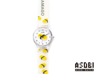 ASOBI WATCH No.2（TAMAGO）　手作り腕時計/クオーツ時計