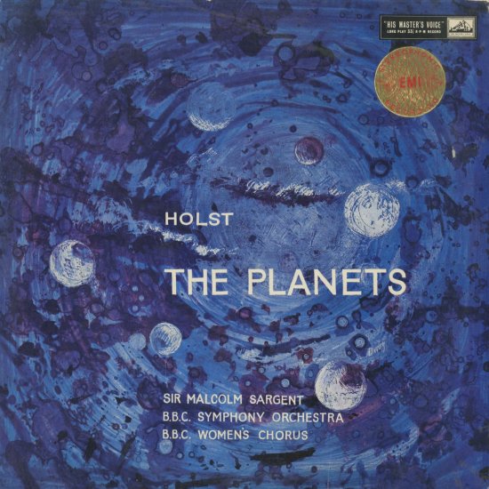 ホルスト：惑星Op.32 - クラシックLPレコード専門店Silent Tone Record