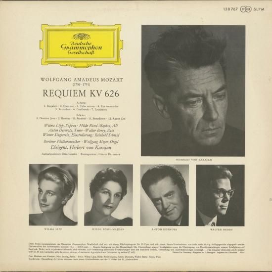 モーツァルト　レクイエム モーツァルト：レクイエムK.626 - クラシックLPレコード専門店