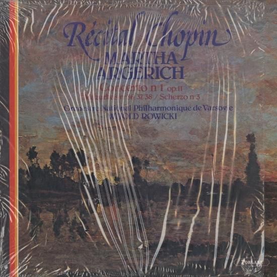 レコード　ショパン ショパン：ピアノ協奏曲1番Op.11，マズルカOp.59，スケルツォ3番