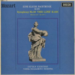 モーツァルト：アイネ・クライネK.525，交響曲36番K.425「リンツ」，行進曲K.408-1