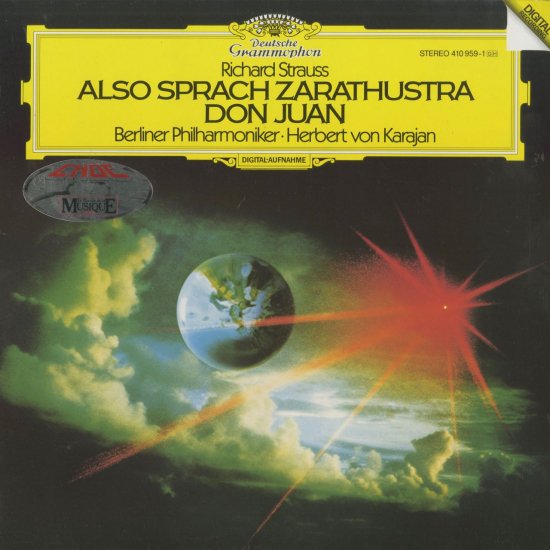 リヒャルト・シュトラウス：交響詩「ツァラトゥストラはこう語った」Op.30，「ドン・ファン」Op.20 - クラシックLPレコード専門店Silent  Tone Record