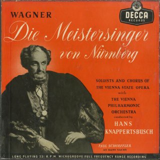 ワーグナー：ニュルンベルクのマイスタージンガー（全曲）