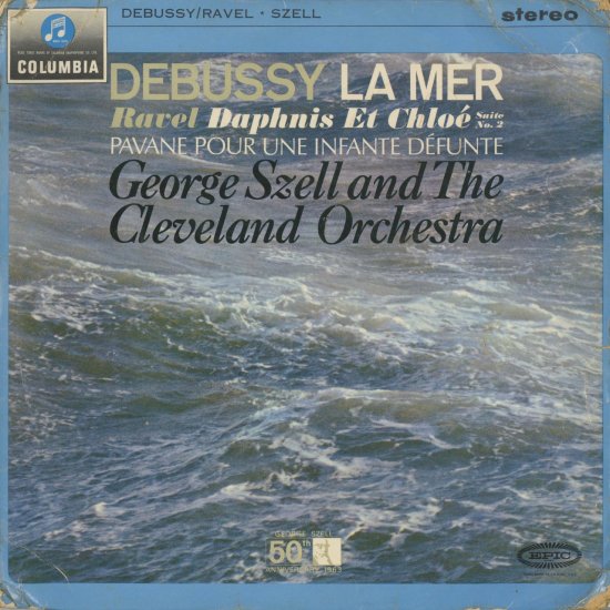 ドビュッシー：海，ラヴェル：ダフニスとクロエ第2組曲，パヴァーヌ - クラシックLPレコード専門店Silent Tone Record