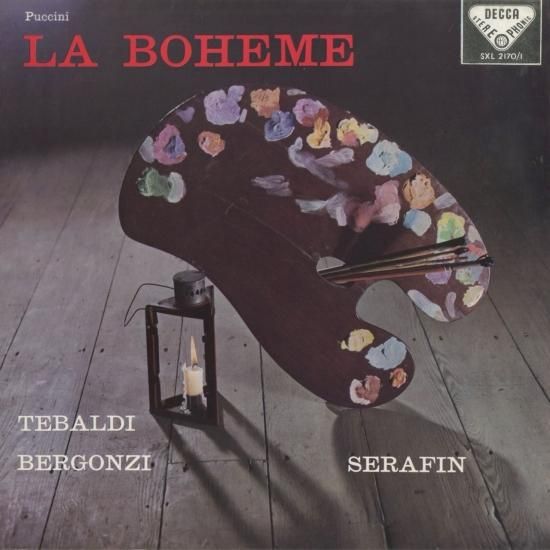 プッチーニ：「ラ・ボエーム」（全曲） - クラシックLPレコード