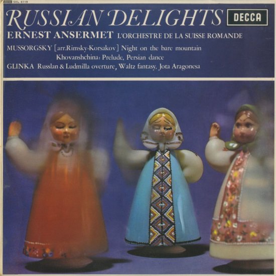 ロシア管弦楽曲集/ムソルグスキー（リムスキー・コルサコフ編）：禿山 