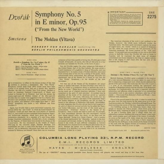 お礼や感謝伝えるプチギフト ドヴォルザーク：交響曲9番Op.95「新世界」，スメタナ：モルダウ 伝統医学・東洋医学