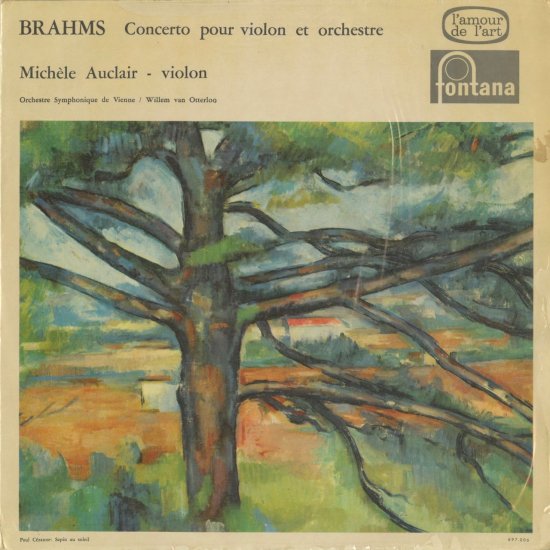 ブラームス：ヴァイオリン協奏曲Op.77 - クラシックLPレコード専門店 