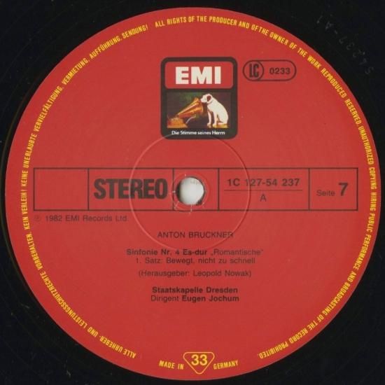 ブルックナー：交響曲1～9番 - クラシックLPレコード専門店