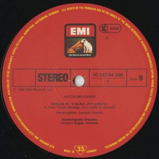 ブルックナー：交響曲1～9番 - クラシックLPレコード専門店