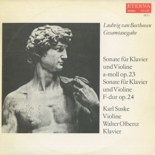 ベートーヴェン：ヴァイオリン・ソナタ4番Op.23，5番Op.24「春」