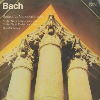 バッハ：無伴奏チェロ組曲5番BWV.1011，6番BWV.1012