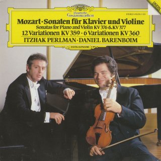 モーツァルト：ヴァイオリン・ソナタK.376，K.377，変奏曲K.359，K.360
