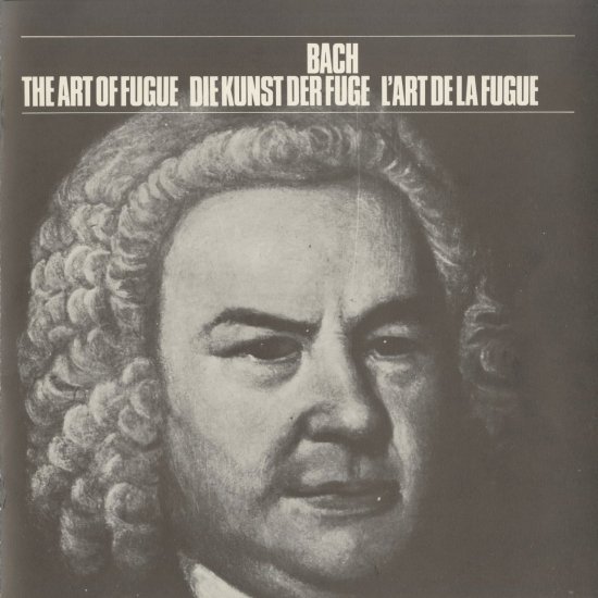 バッハ フーガの技法 マリナー指揮アカデミー室内管弦楽団 | クラシックLPレコード