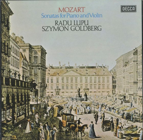 モーツァルト ヴァイオリン・ソナタ ゴールドベルク ルプ | クラシックLPレコード