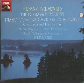 ベルワルド：4つの交響曲，ピアノ協奏曲，ヴァイオリン協奏曲，序曲，トーンポエム