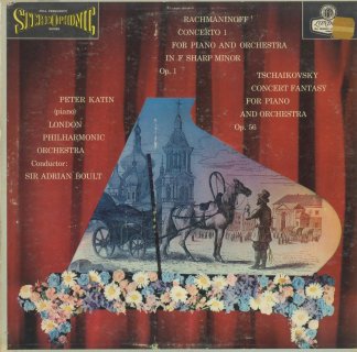 ラフマニノフ：ピアノ協奏曲1番Op.1，チャイコフスキー：協奏的幻想曲Op.56
