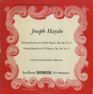 ハイドン：弦楽四重奏曲68番Op.64-6，79番Op.76-5