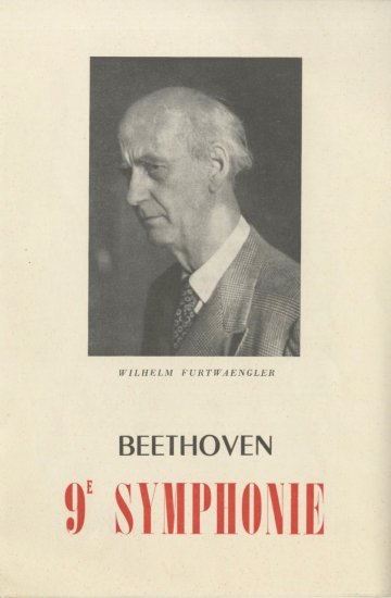 ベートーヴェン 交響曲 9番 フルトヴェングラー バイロイト祝祭管弦楽団 | クラシックLPレコード