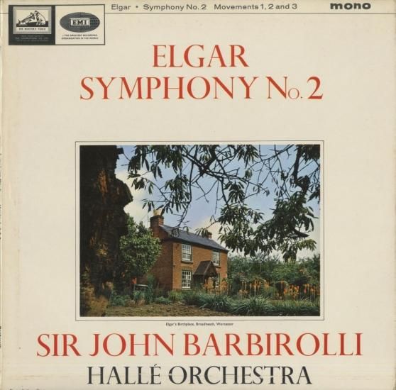 Elgar Symphony Falstaff Barbirolli | LP Record Elgar Symphony Falstaff Barbirolli | LP Record