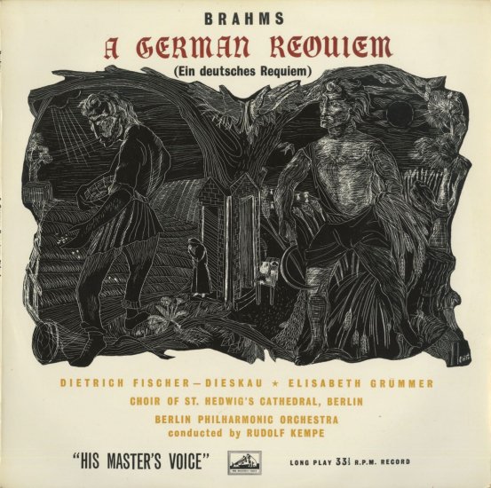 ブラームス ドイツ・レクイエム ケンペ | クラシックLPレコード