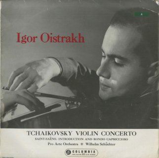 チャイコフスキー：ヴァイオリン協奏曲，サン・サーンス：序奏とロンド・カプリチョーソ