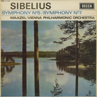 シベリウス：交響曲5番Op.82，7番Op.105