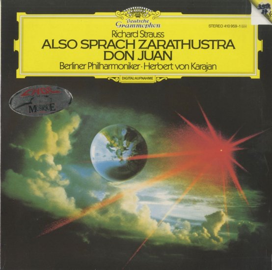 Richard Strauss Also sprach Zarathustra Don Juan Karajan | LP Record