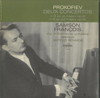 プロコフィエフ：ピアノ協奏曲3番Op.26，5番Op.55