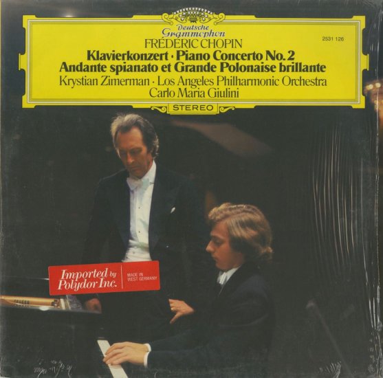 Fidelio西独盤　ショパン　ピアノ協奏曲No.1 & アンダンテ・スピアナートと華麗なる大ポロネーズ　ティエンポ