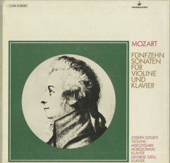 モーツァルト：ヴァイオリン・ソナタ集（15曲）/K.296，301〜6，376〜80，454，481，526