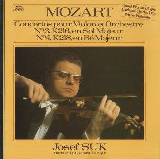ヨゼフ・スーク | クラシックLPレコードのヴァイオリニスト