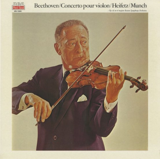 ベートーヴェン ヴァイオリン協奏曲 ハイフェッツ | クラシックLPレコード