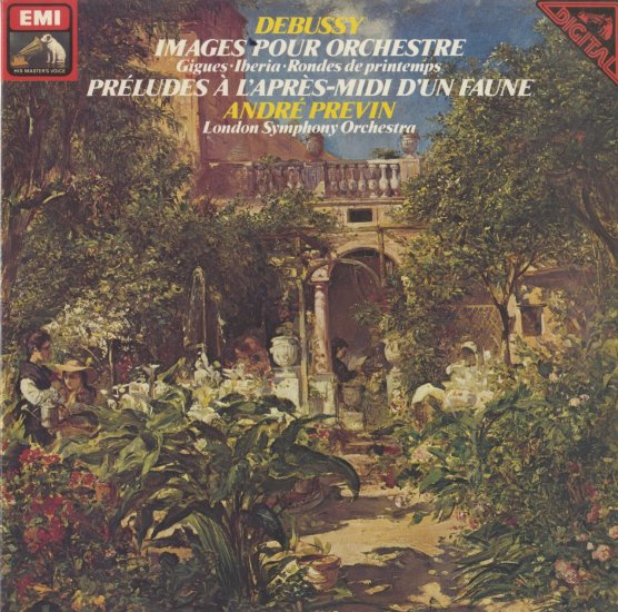 ドビュッシー 管弦楽のための映像 牧神の午後への前奏曲 プレヴィン | クラシックLPレコード