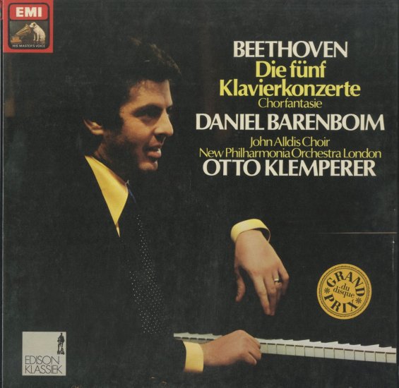 ベートーヴェン ピアノ協奏曲全集 バレンボイム クレンペラー | クラシックLPレコード